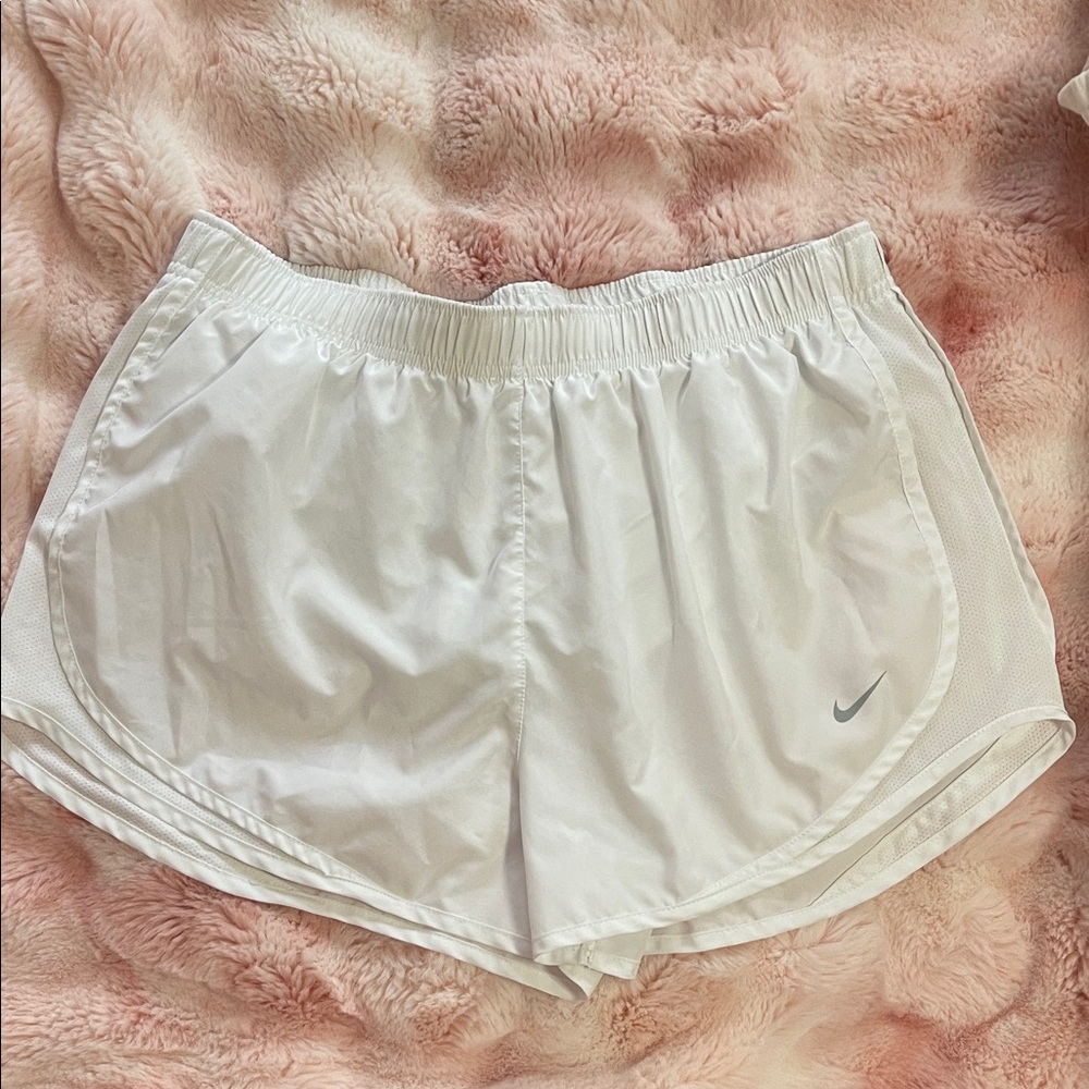 White Nike Shorts